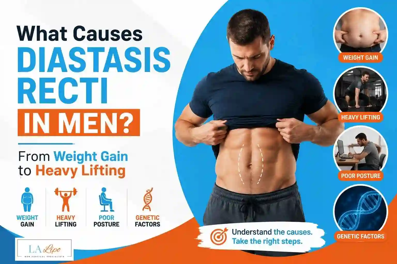 What Causes Diastasis Recti in Men? From Weight Gain to Heavy Lifting Hassocks